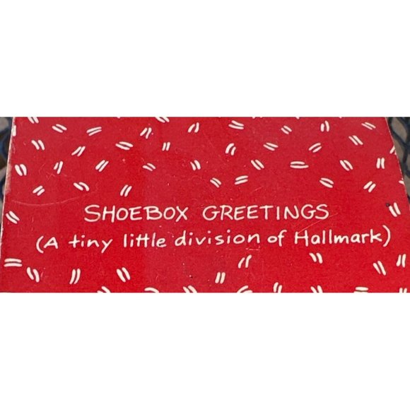 Vintage 1992 Hallmark Cards Mastercard All I Want For Christmas Glass Ornament - Picture 8 of 12